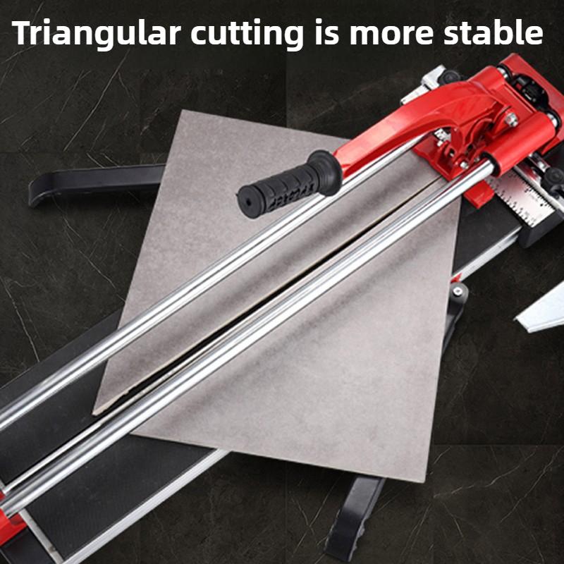 Manual Tile Cutting Machine High Precision Cutting Tools Laser Positioning Double Track Tile Cutter Machine Construction Tools