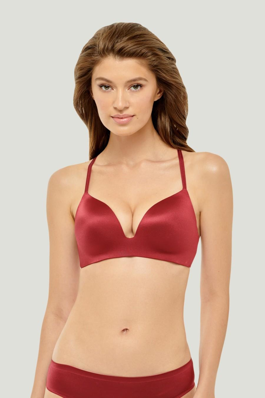 

Бюстгальтер push-up Marc & Andre (65725) 85D імперська червоний колір