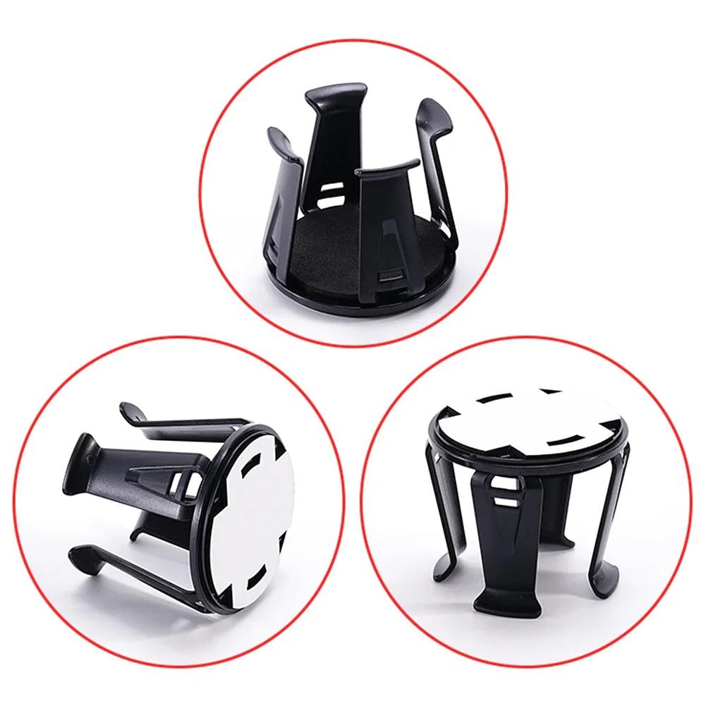 Creative Car Water Bottle Holder Cup Bottle Holder Multifunction Storage Adhesive Rack Drink Rack Interior Black car accessories