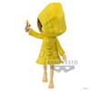 17CM Anime Gam Little Nightmares Six Figure Yellow Raincoat Dress Up Model mono Toy Doll Standing Position Aciton Figure PVC