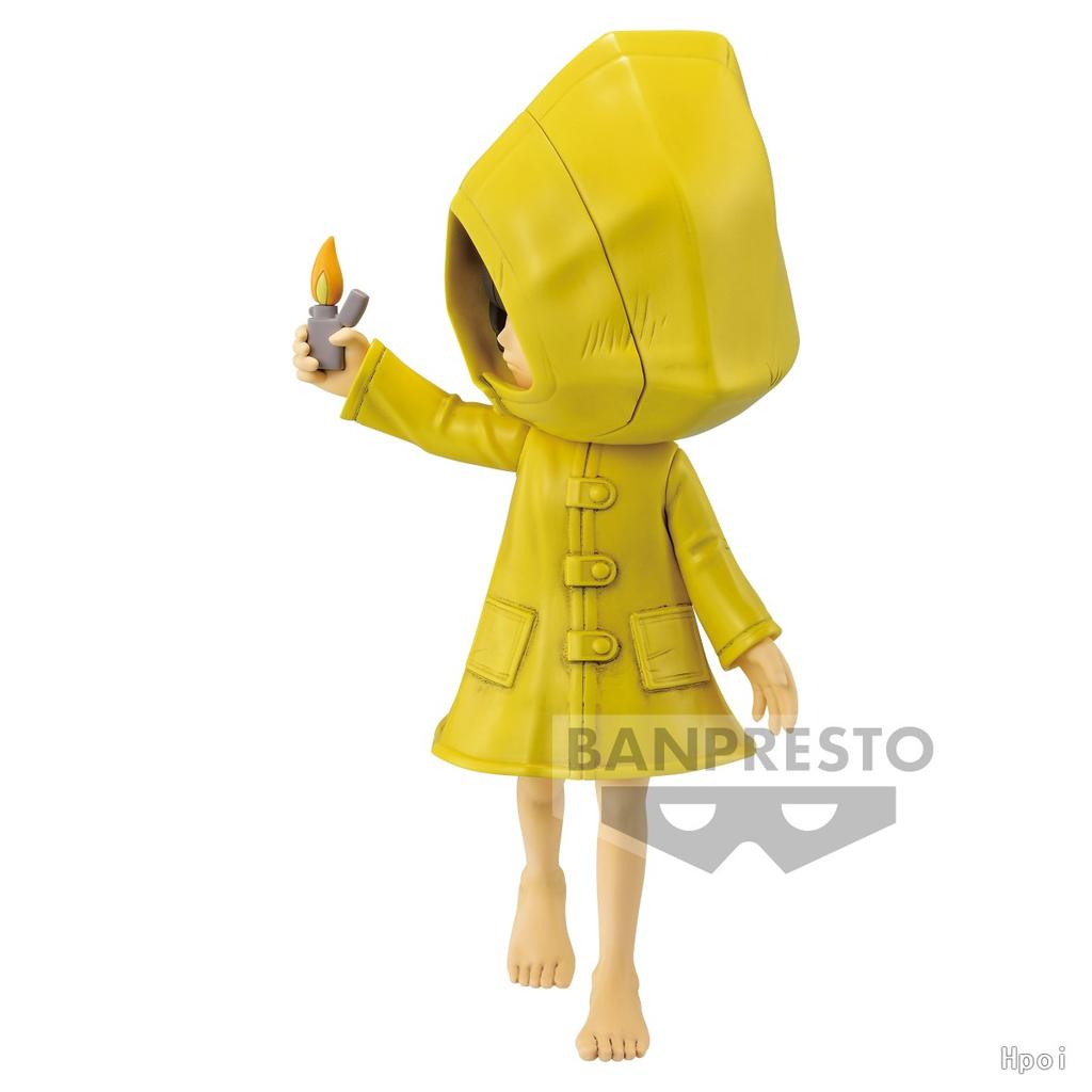 17CM Anime Gam Little Nightmares Six Figure Yellow Raincoat Dress Up Model mono Toy Doll Standing Position Aciton Figure PVC