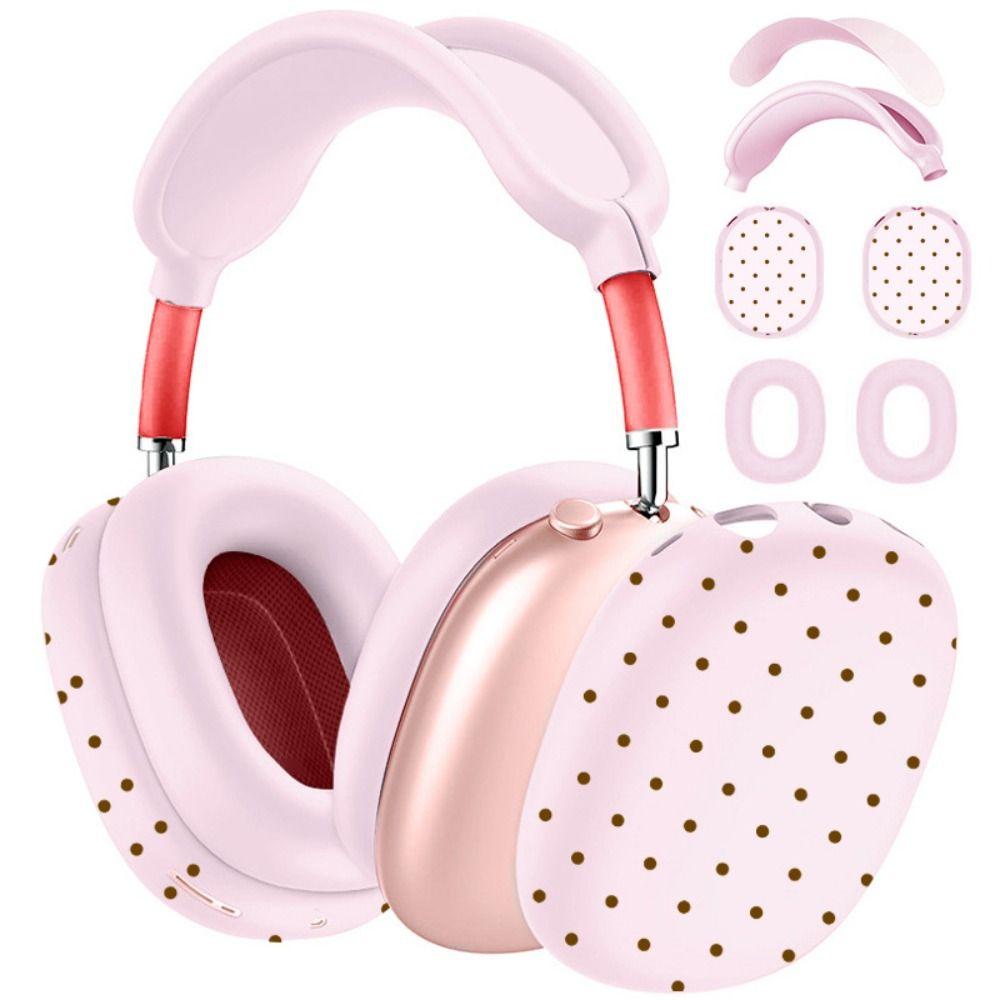 4Pcs Shockproof Headphone Protective Cover Headphone Accessories for AirPods Max 2/AirPods Max