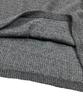 SK8ER ROCK Loose Melange Knit Star Pullover (Melange Charcoal)