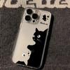 Cartoon Animal Cute Cat Clear Phone Case For Samsung Galaxy S26 S25 Ultra S24 S23 FE S22 S21 Plus S20 A73 A72 Silicone Cover