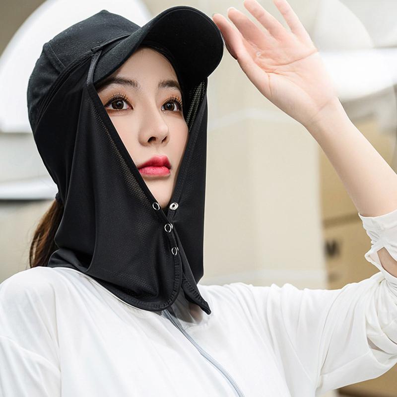 Quick Drying Fishing Cap Face Neck Sunshade Masks Cap Uv Protection Visor Headwear For Outdoor Sport Golf Hiking Veil Travel Hat