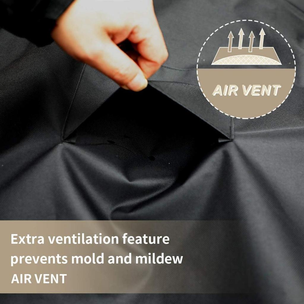 Outdoor Swing Cover 3 Triple Seater Hammock Cover Garden Swing Cover Garden Hammock Glider Chair Cover Patio Furniture Cover UV Resistant Swing