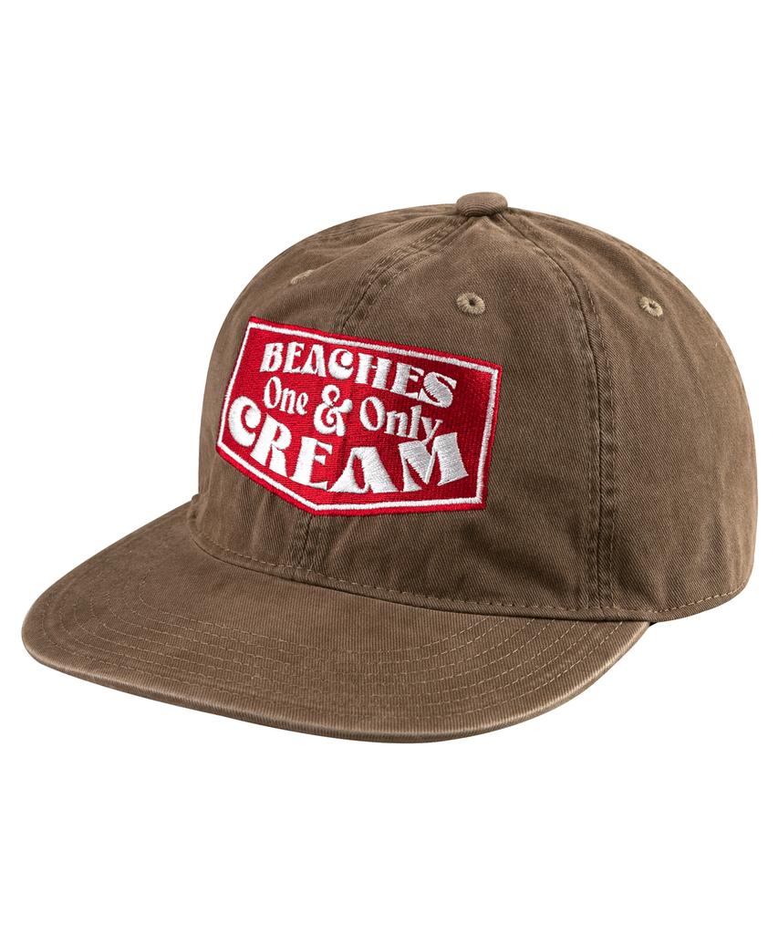Bichiseuaenkeulim One Only Plat-Ball Cap-Beige