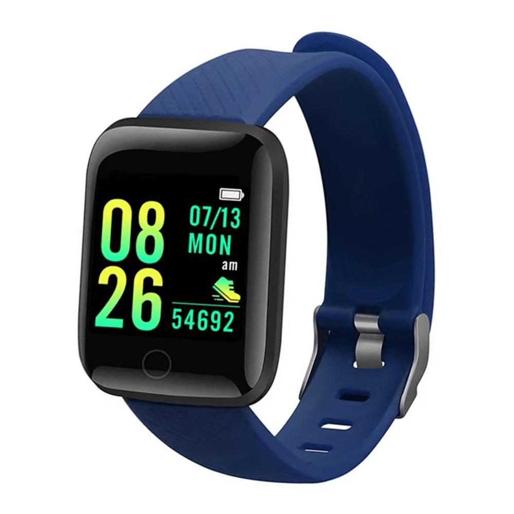 New For Multifunction Smart Watch Kid Men Woman Message Remind Music Control Sport Step Calories 116 Smartwatch Alarm Clock