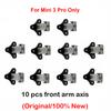 1pcs/10pcs Original New Front Axis For DJI Mini 4/Mini 3/3 Pro Left Right Front Arm Metal Shaft Drone Spare Parts Wholesale
