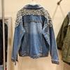 European Station Spring and Autumn New Heavy Industry Nail Bead Design Sense Loose Versatile Women's Denim Jacket Trendy Brand