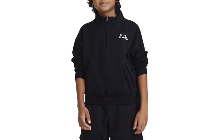Nike Kids Sweatshirts Stand Collar Moderate DV3109-010 XL
