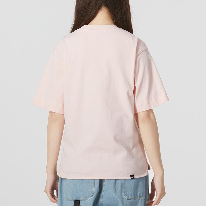 New PUMA T Shirts Women's Pink 676650-66