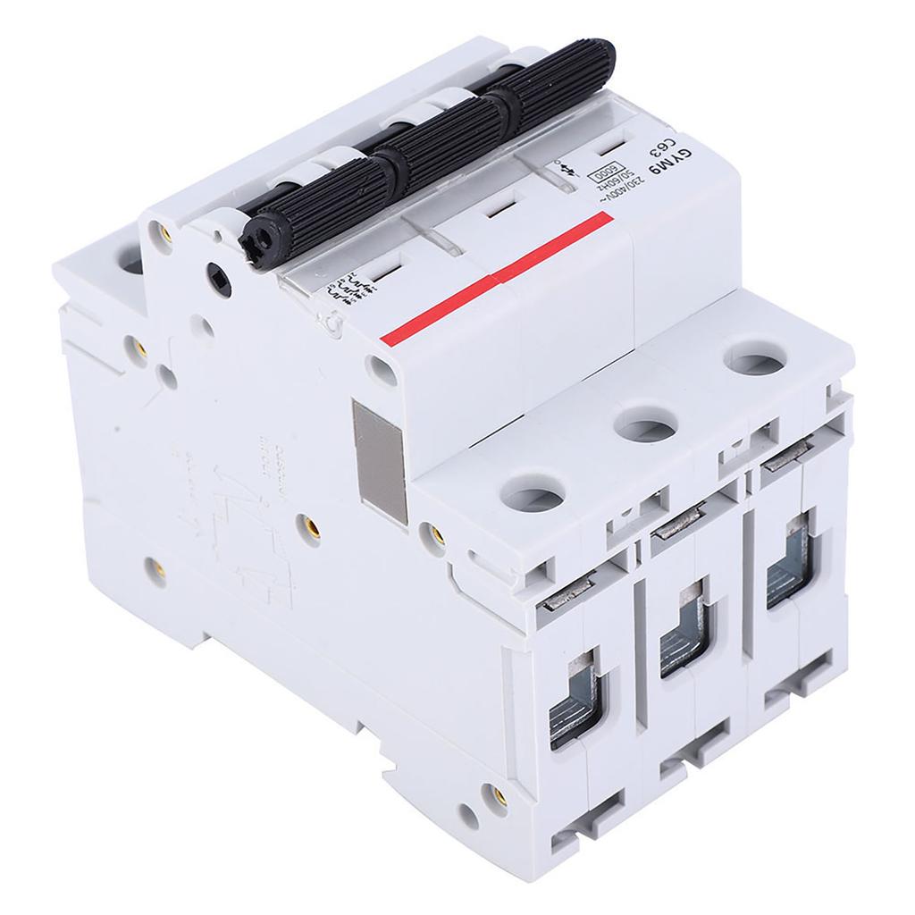 GYM9?C65 Schutzschalter 3P 230400VAC 5060Hz IP20 Elektrischer Ableitstromschutz Stromkreis