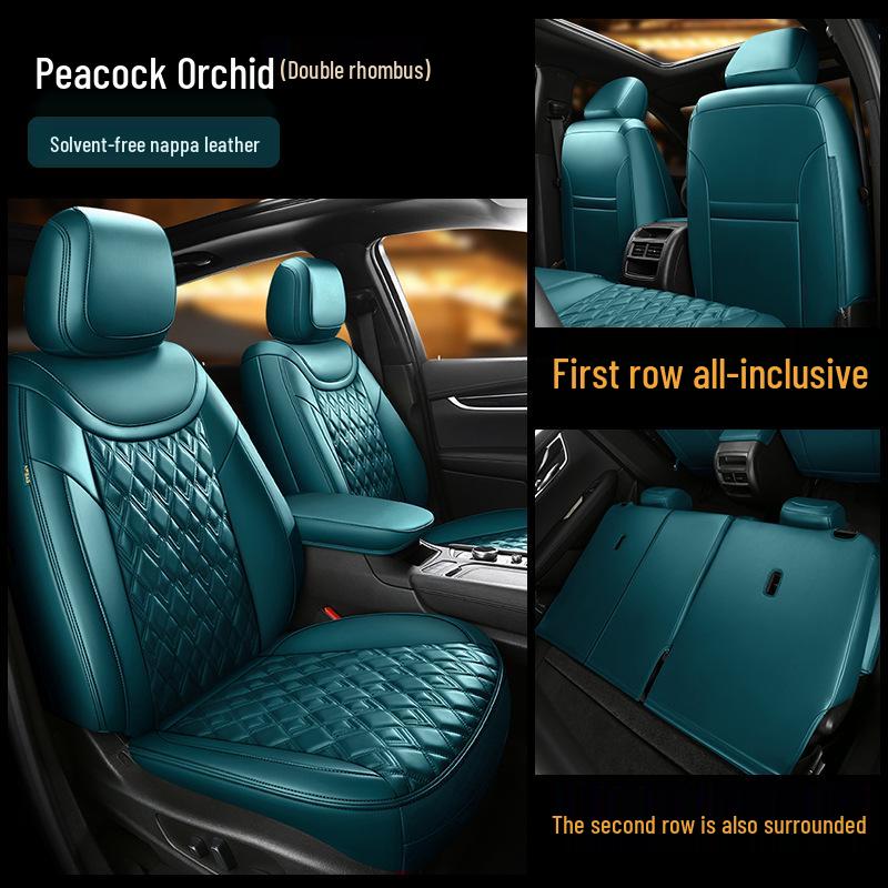 Husă Scaun Piele Nappa 2024 T-Roc - Înconjurare Completă, Pernă pentru Toate Sezoanele