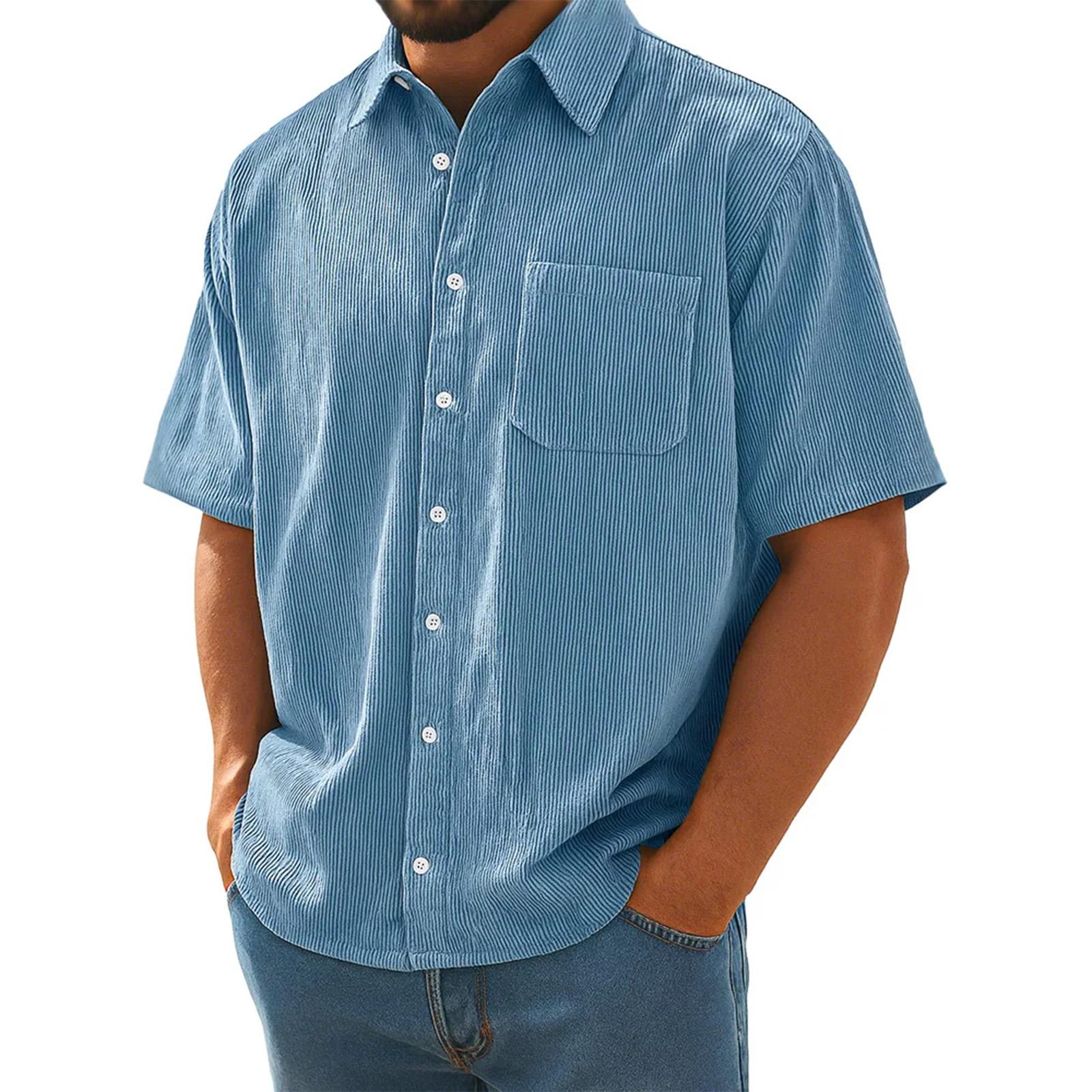 

Мужской пуловер с коротким рукавом M