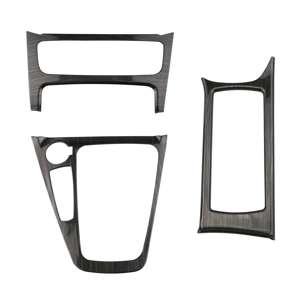 For Ford Focus 3 MK3 2015 - 2018 LHD Center Console Stickers Gear Shift Panel Cover Water Cup Holder Interior Sticker Trim