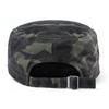 Men's Sports Cap Spring Summer Middle-Aged Camouflage Flat Top Army Cap Letter Embroidered Cap Military Caps