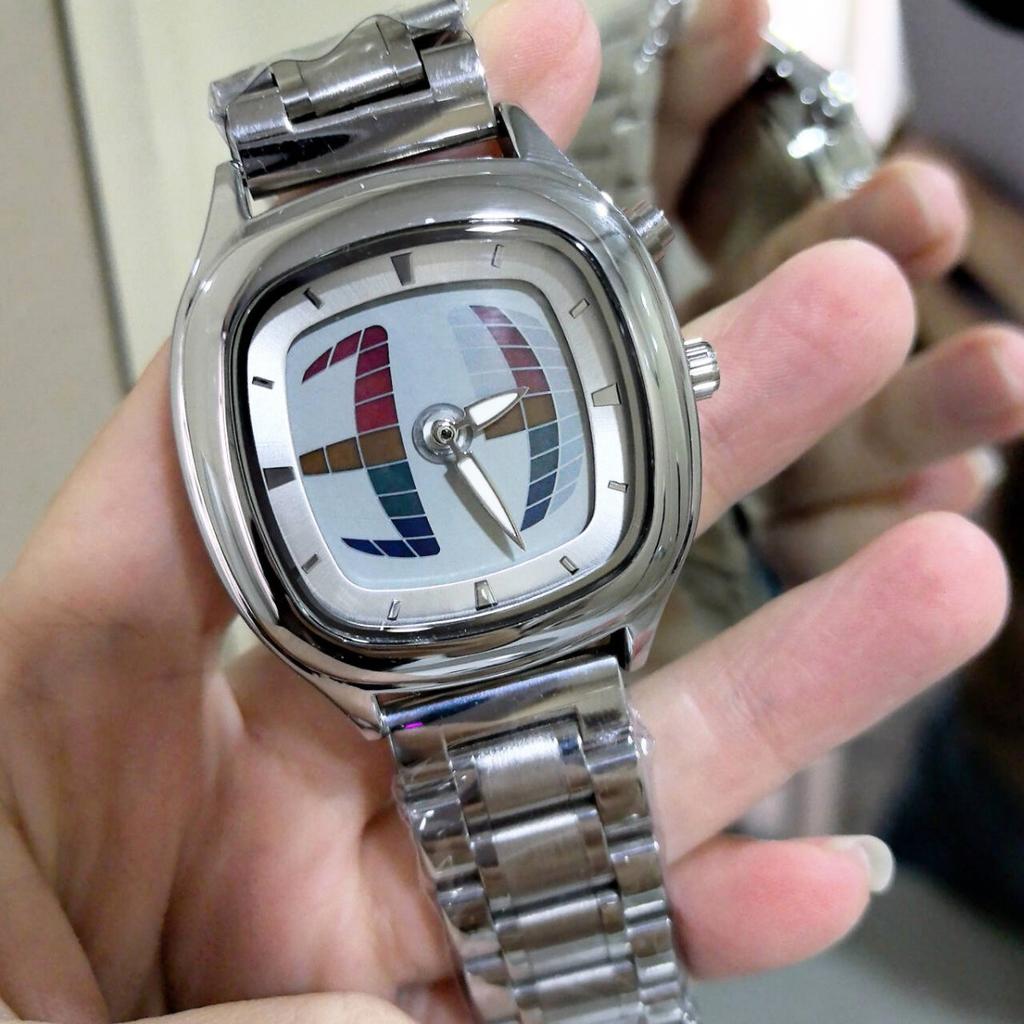 UTHAI CQ401 Fashionable Men watch Non Mechanical Dual Display Cool Dynamic Digital Retro Quartz Watchwatches for man