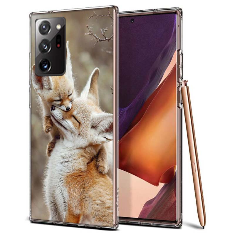 

The Red Fox in Winter Ice and Snow Phone Case for Samsung A55 A35 A25 A15 A07 A05S A16 A17 A26 A36 A37 A56 A57 Galaxy Note 20 10 Samsung A40