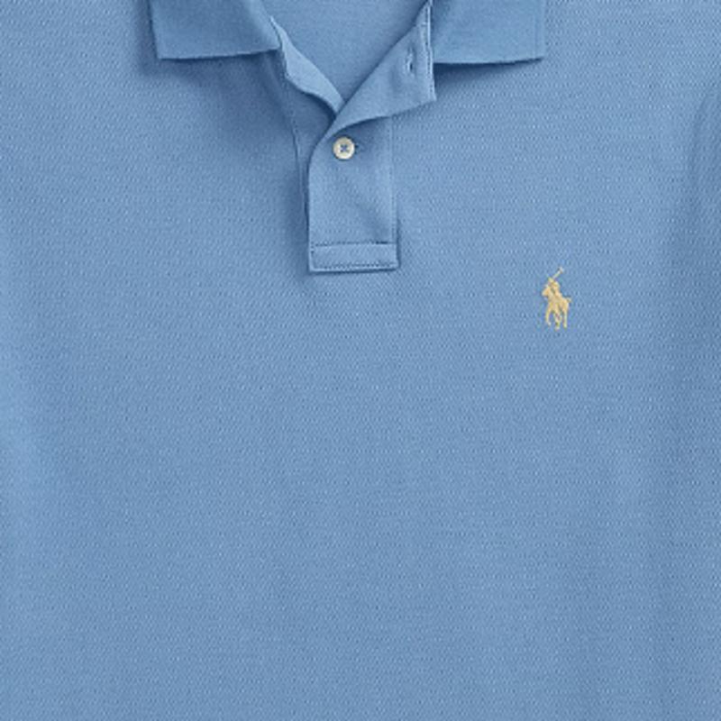 Polo Ralph Lauren Logo Embroidered Slim Fit Polo Shirt Men tops 710680784-430