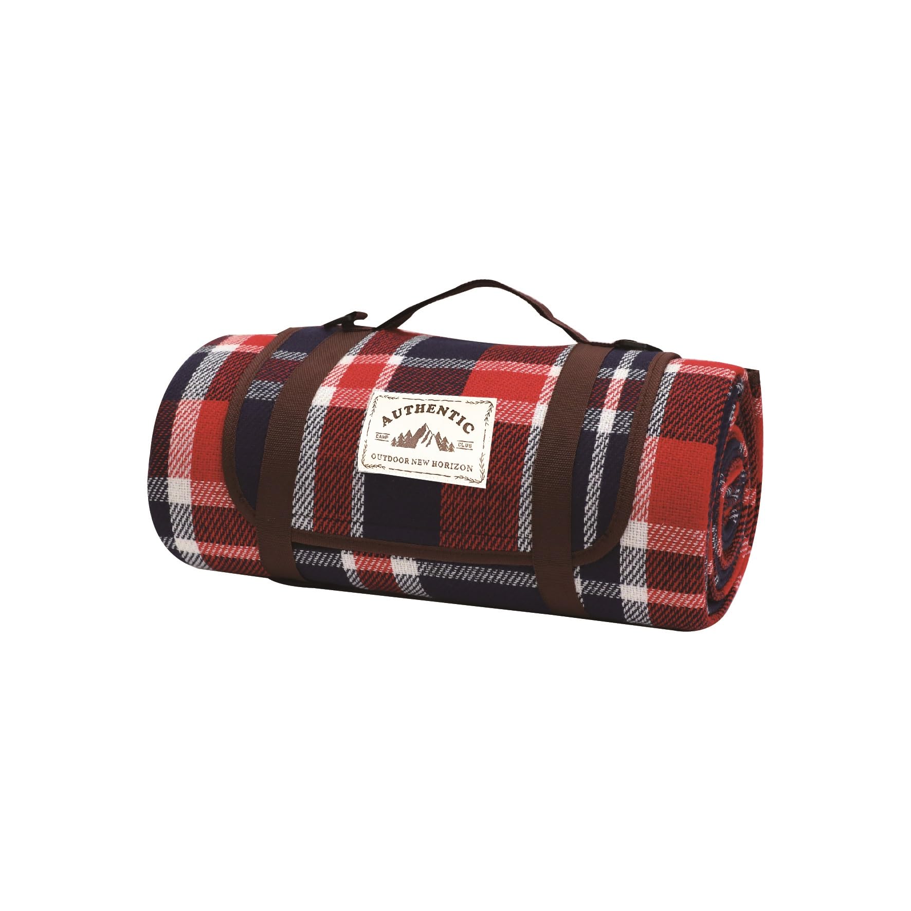 

Maruwa Trading Authentic Picnic Sheet Blue Red Check L 4009105-02
