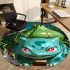 1pc Bulbasaur, Pokémon Chair Carpet for Office, Indoor Non-Slip Polyester Fiber Carpet,  Machine Washable, Durable Construction yy251205163