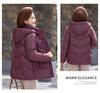 2025 Short Thickened Cotton Jacket for Middle-Aged and Elderly Women - Plus Size, Warm Winter Outerwear