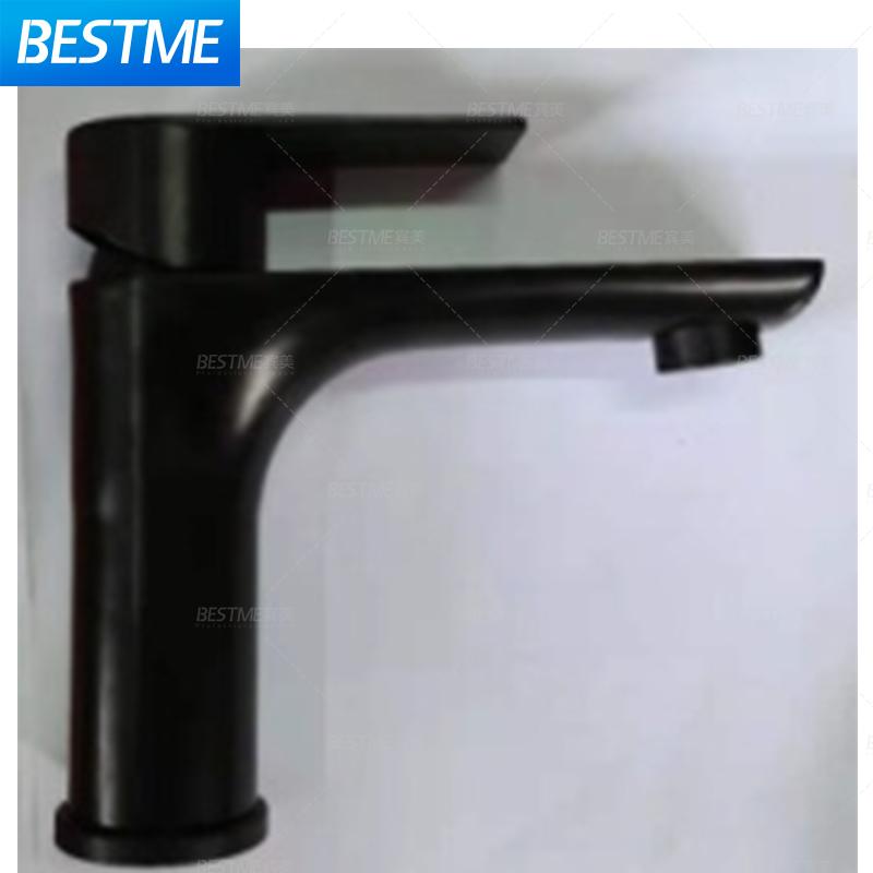 Luxury Modern Bathroom Sink Faucet Mixer Tap Long Water Spout Deck Mount 304 Stainless Steel Various Colors Ceramic Valve Core