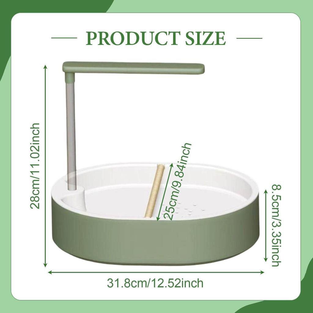 Automatic Bird Bathtub Bathing Supplies Parakeet Lightweight Accessories Easy To Install Parrot Shower Parrot Bathtub with Pump