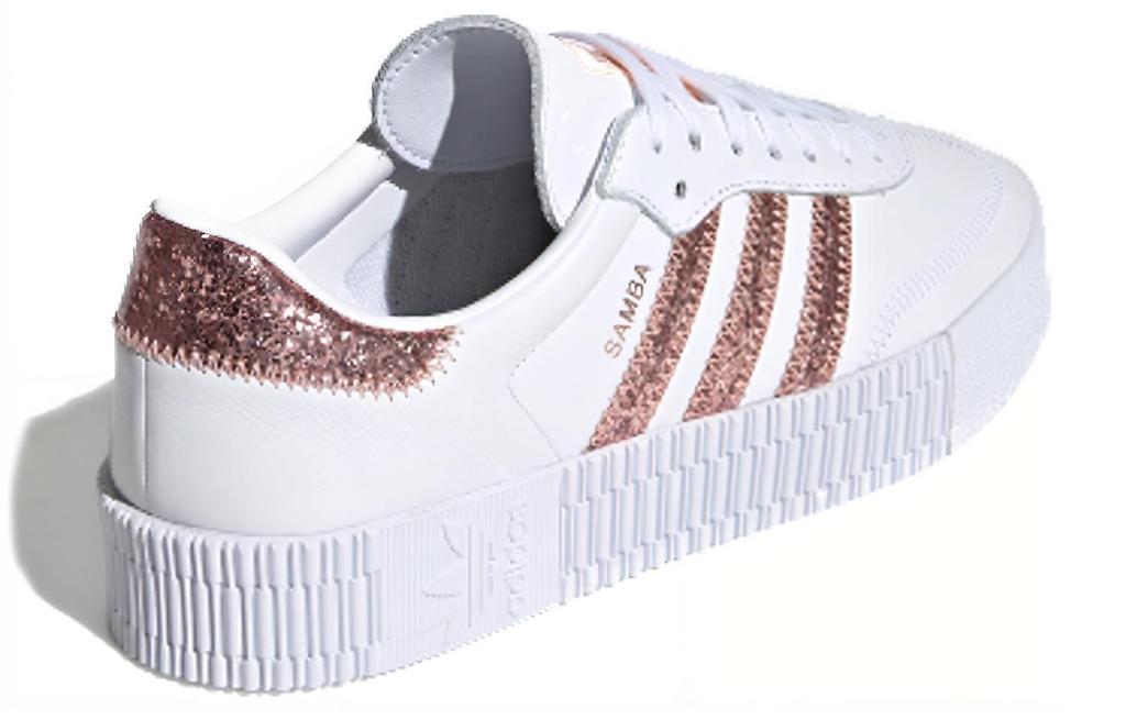 Adidas Sambarose White Pink Women's Sneakers