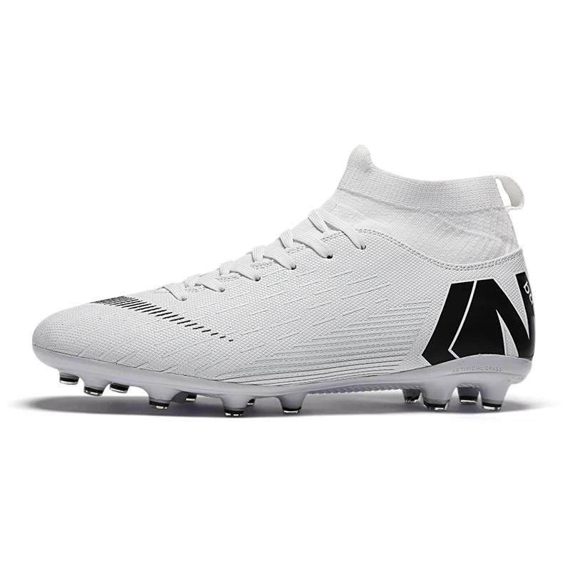 Professional New Soccer Shoes Men Anti-slip Outdoor Grass Training Breathable Football Boots Wear-resistant Sports Shoes Men