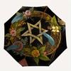 Bohemian Wreath Wall Decor: Boho Art for Home, Office, or Dorm RoomUmbrella, Portable 3-Fold Umbrella for Men & Women,Christmas Gift ES317