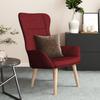 Recliner Chair Fabric Wine Red