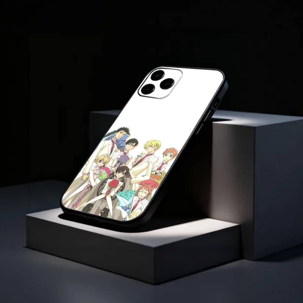 O-Ouran High S-School Host Club   Phone Case Silicone Soft For IPhone 17 16 15 14 13 12 11 X XR Plus Pro Max Plus