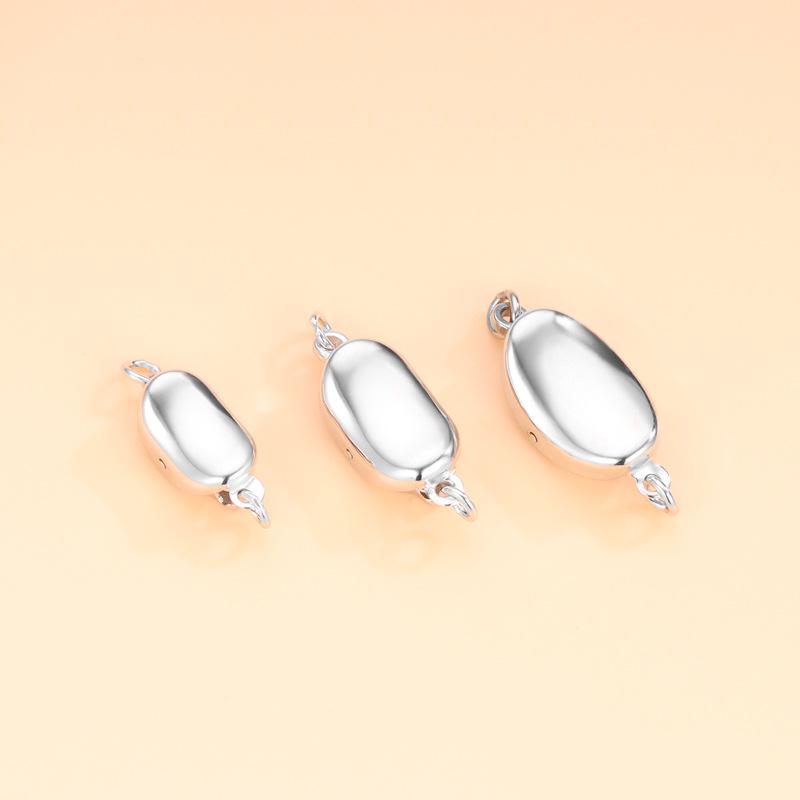 S925 Sterlingsilber Perlenkette & Armband Verschluss - DIY Handgemachtes Schmuckzubehör