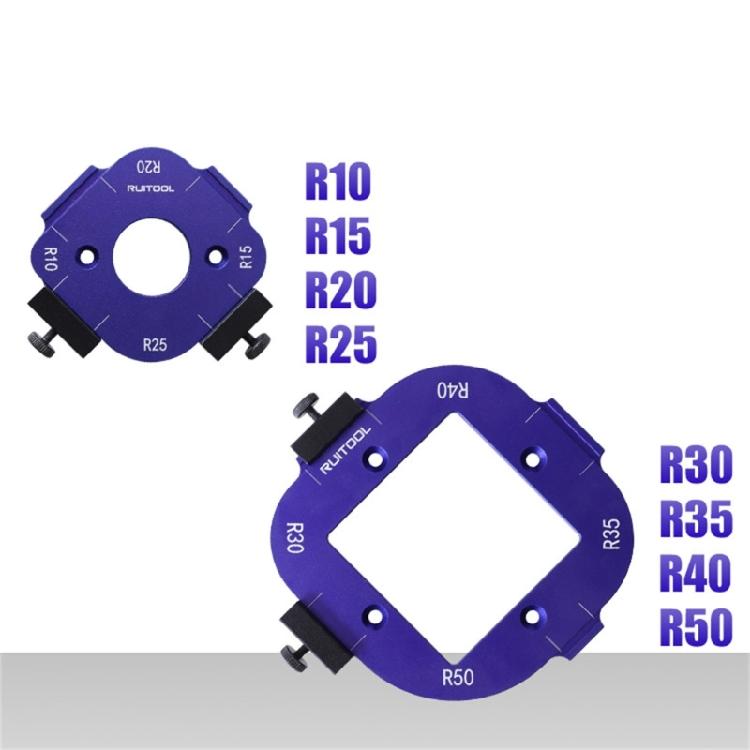 Practical Round Corner Jig Templates Aluminium Alloy Wood Panel Corner Radius Corners Aluminium Alloy Radius Corner Tool