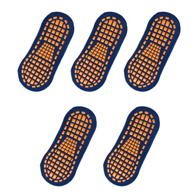 5 Çift/Set Erkek Kaymaz Pamuk Çorap Kadın Çocuk Yaz Komik Trambolin Yoga Kaymaz Bilek Kısa Çorap Parti