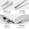 fogman Stainless Steel Bag Clips, Stylish and Strong, for Sealing Snack and Food Storage Bags, Set of 5 (Small)