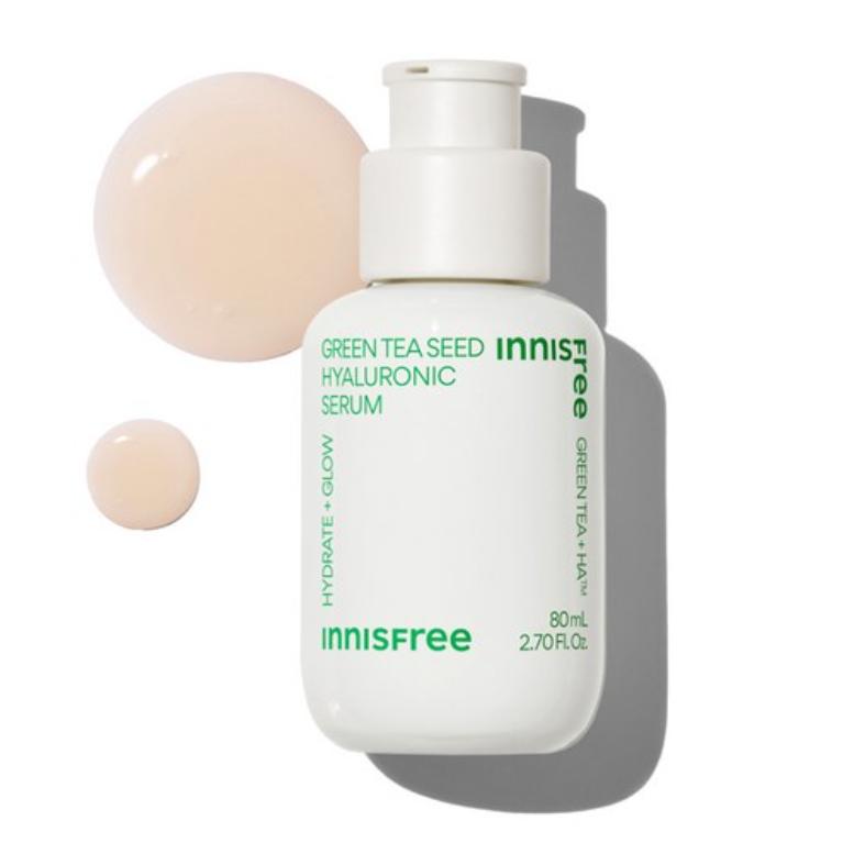 Innisfree Green Tea Seed Hyaluronic Serum Deep Hydration & Skin Barrier Care 80ml