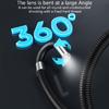 6mm Lens Industrial Endoscope Inspection Camera Flexible Snake Endoscope Camera Waterproof Articulating Borescope Camera