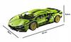 Mega Zestaw Klocków Lamborghini Cyberpunk 1280 Elementów 1:14 Auto Sportowe