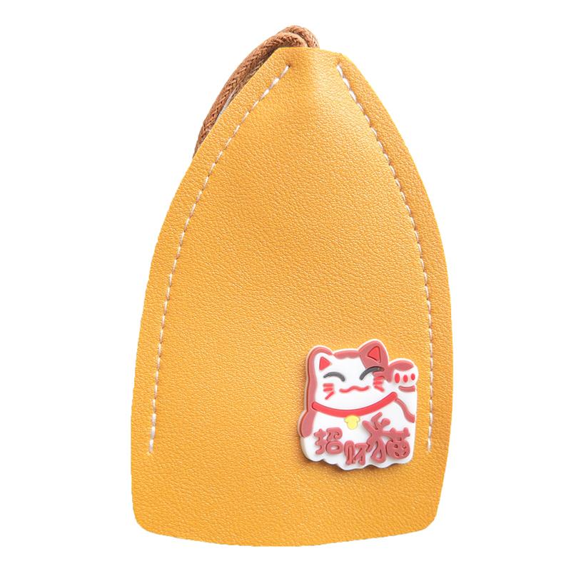 1Pc Cute Pu Pull Out Key Holder For Keys Creative Key Case Leather Keychain Leather Bag For Keys Car Key Box Pouch