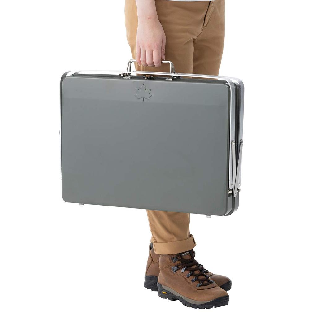 LOGOS Grill Attache XL 81060950 Czarny Szerokość 51 x Głębokość x Wysokość 45 cm (około.) 51,5