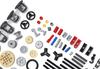 SEEMEY 118-Piece Gear and Axle Parts Set, Compatible with LEGO Technic Parts, DIY Mock Gears, Chain Links, Pins, Axles, Differential Assortment Pack