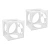 Multipurpose Clear Balloon Measurement Container Removable Balloon Measuring Guage Box For Birthday Wedding Christmas