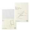 MIDORI MD Notebook Diary 22486006 2027 Monthly Planner with Transparent Cover, Paperback Size