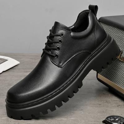 Modische formelle Abendschuhe mit dicker Sohle für Herren, lässige Lederschuhe für Herren, Schnürschuhe, Business-Schuhe, Oxford-Schuhe, Turnschuhe