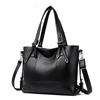 Stylish Faux Leather Shoulder Bag Women's Large Capacity Tote Bag
