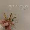 Crystal-Cut Acrylic Bobby Pins: Transparent Diamond Hair Clips for Autumn/Winter - Stylish Korean Accessories