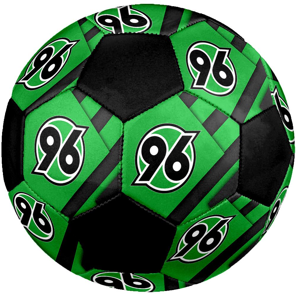 SIZE 5 Hannover 96 Soccer Ball Colorful All Ages Machine Stitched PVC Competition Ready Durable High-Bounce